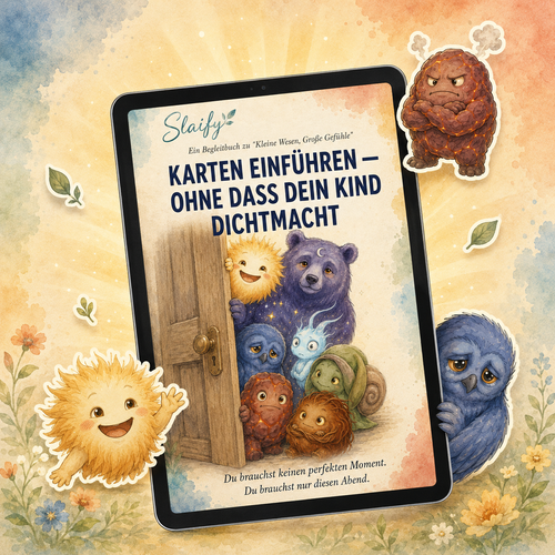 Karten einführen — ohne dass dein Kind dichtmacht